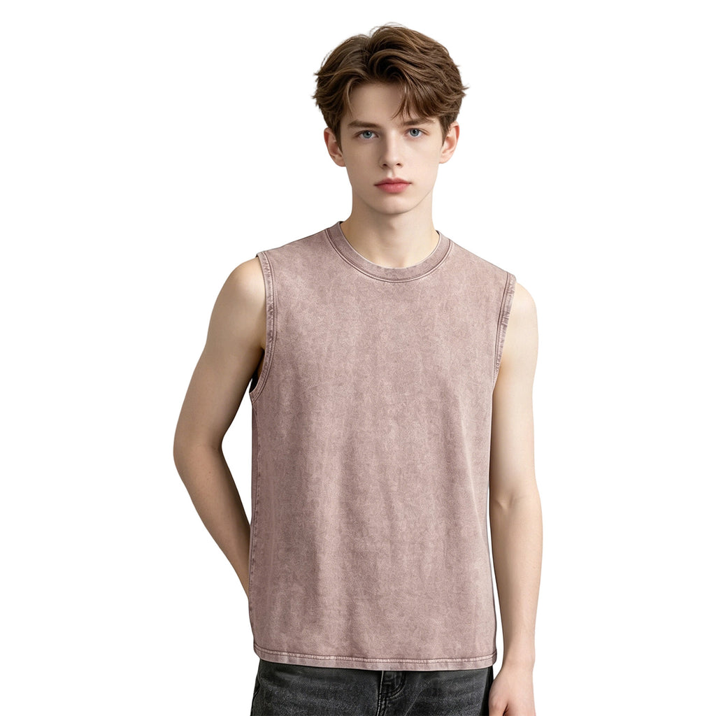 Washed vest - unprinted (CA-2 factory in the United States)