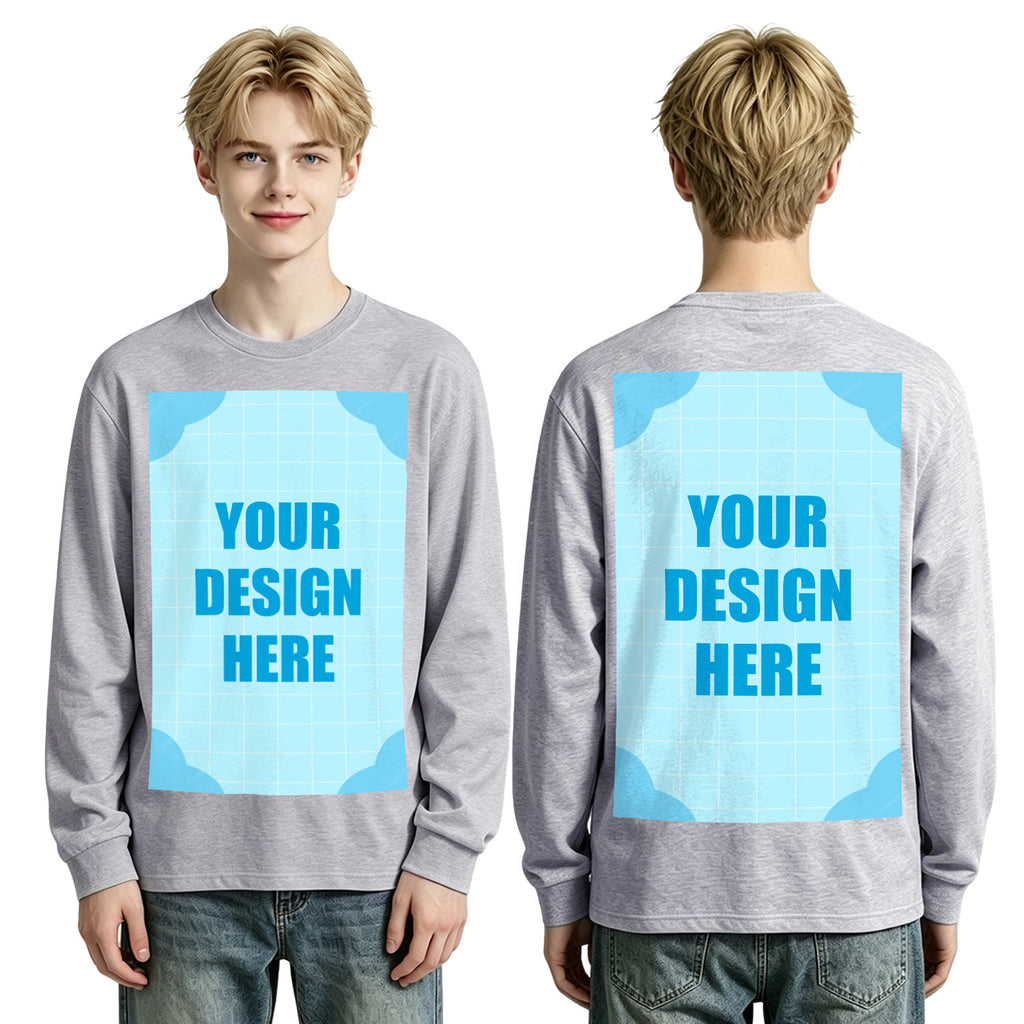 Men's Pure Cotton Long Sleeve - Double (CA Factory 02, USA)
