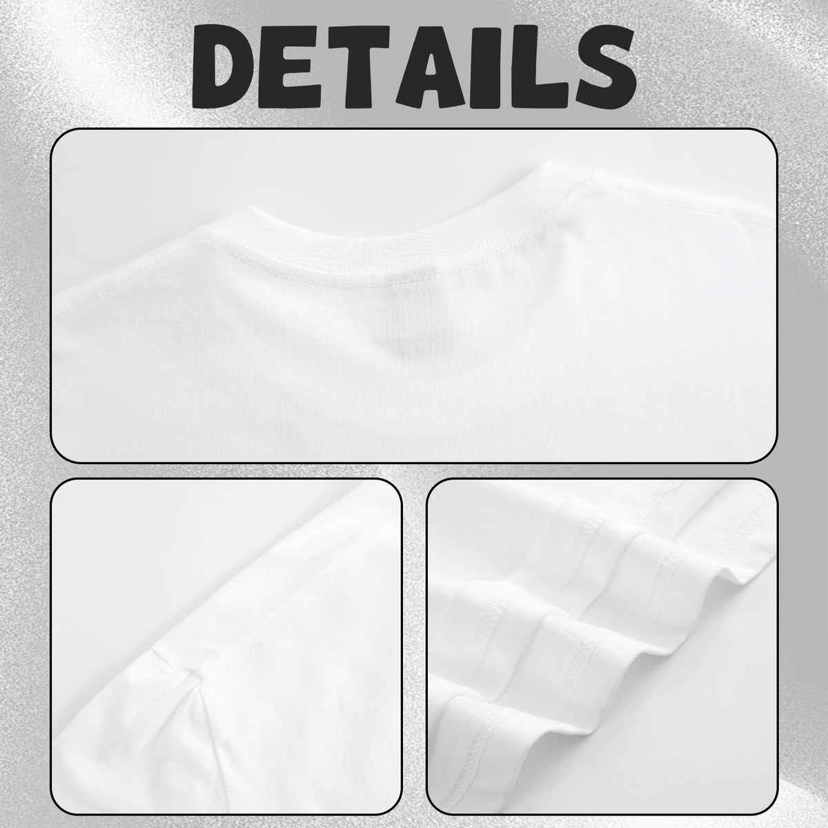 200g pure cotton men's T-shirt with printed back (Australia)