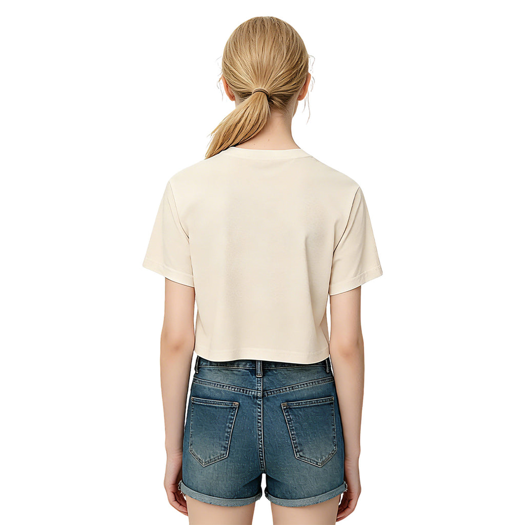 Ladies' Umbilical T-shirt - Rear (CA-2 Factory, USA)