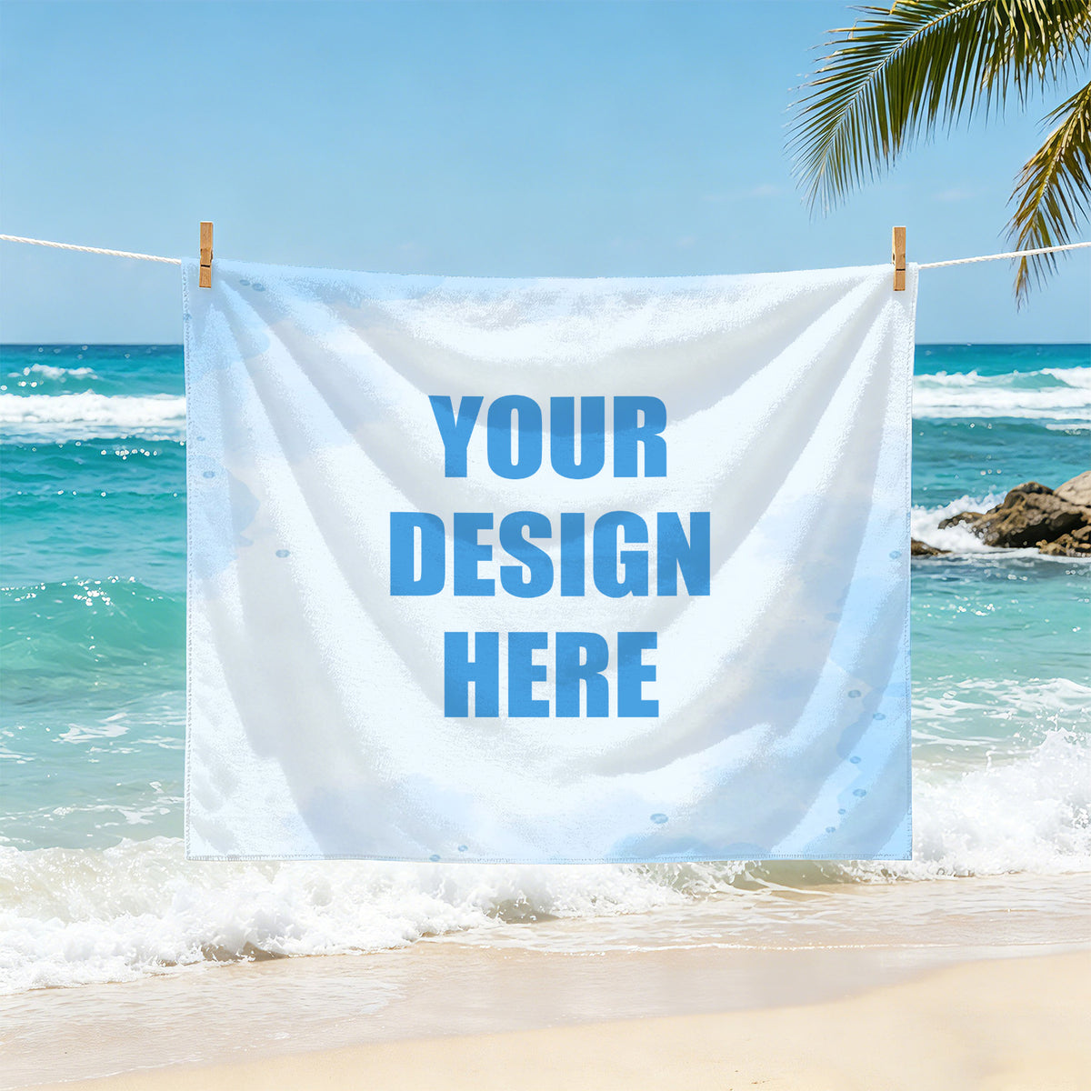 150x130cm beach towel (CA-3 factory in the United States)
