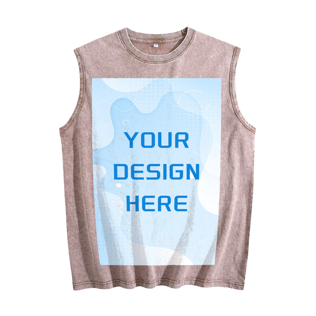 Washed vest - front (CA-2 factory in the United States)