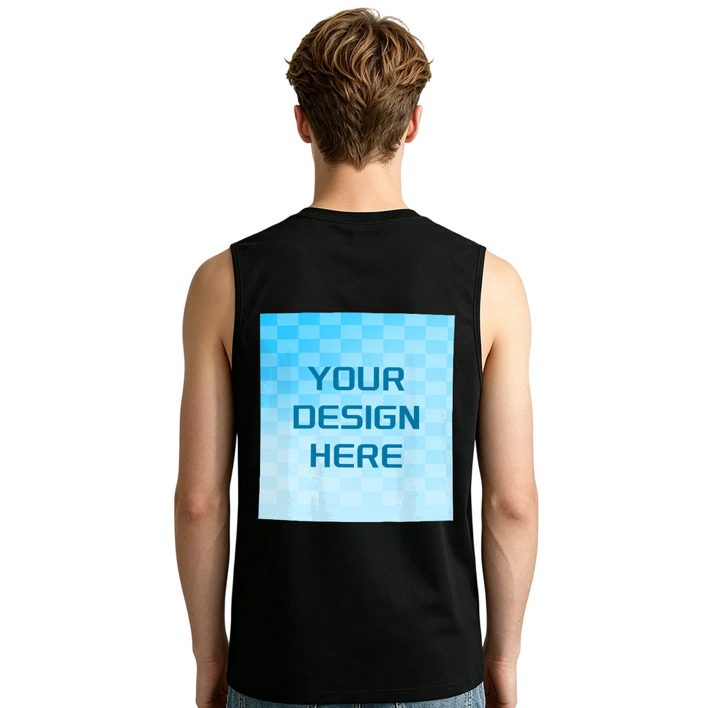 200g Men's Tank Top - Back Printed [Australia]