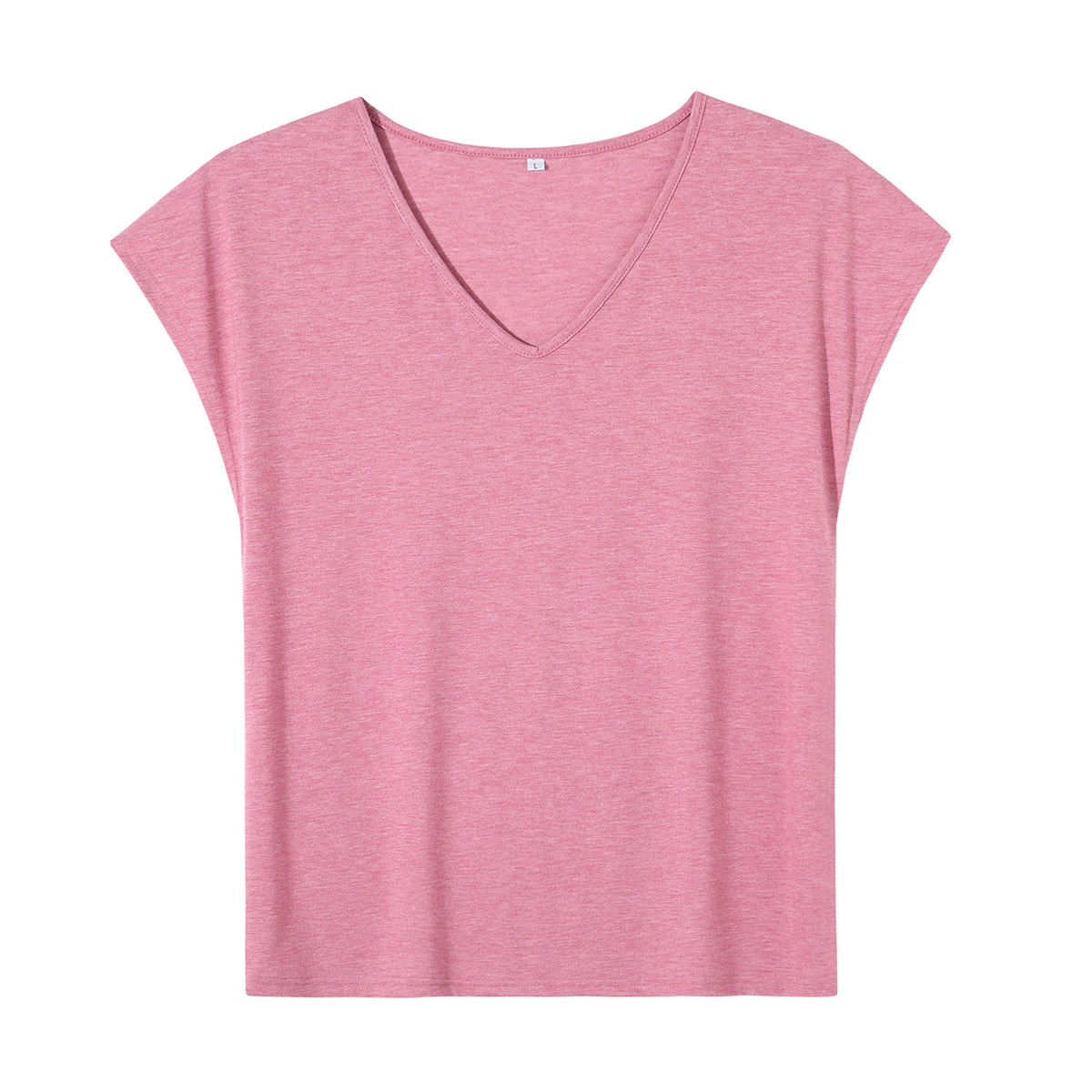 180g V-neck colored cotton vest - unprinted (NJ-2 factory in the United States)