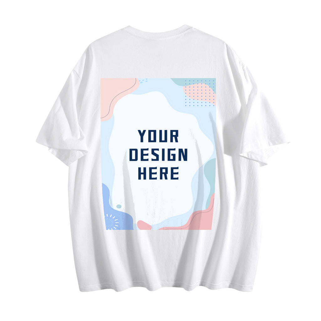200g pure cotton women's T-shirt with printed back [Australia]