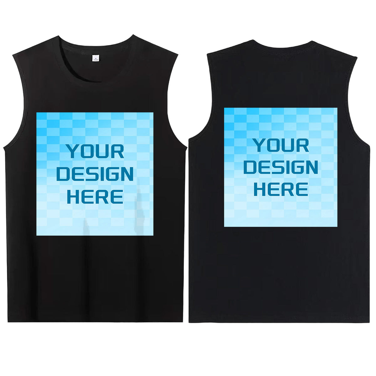 200g Men's Tank Top - Double sided Printed [Australia]