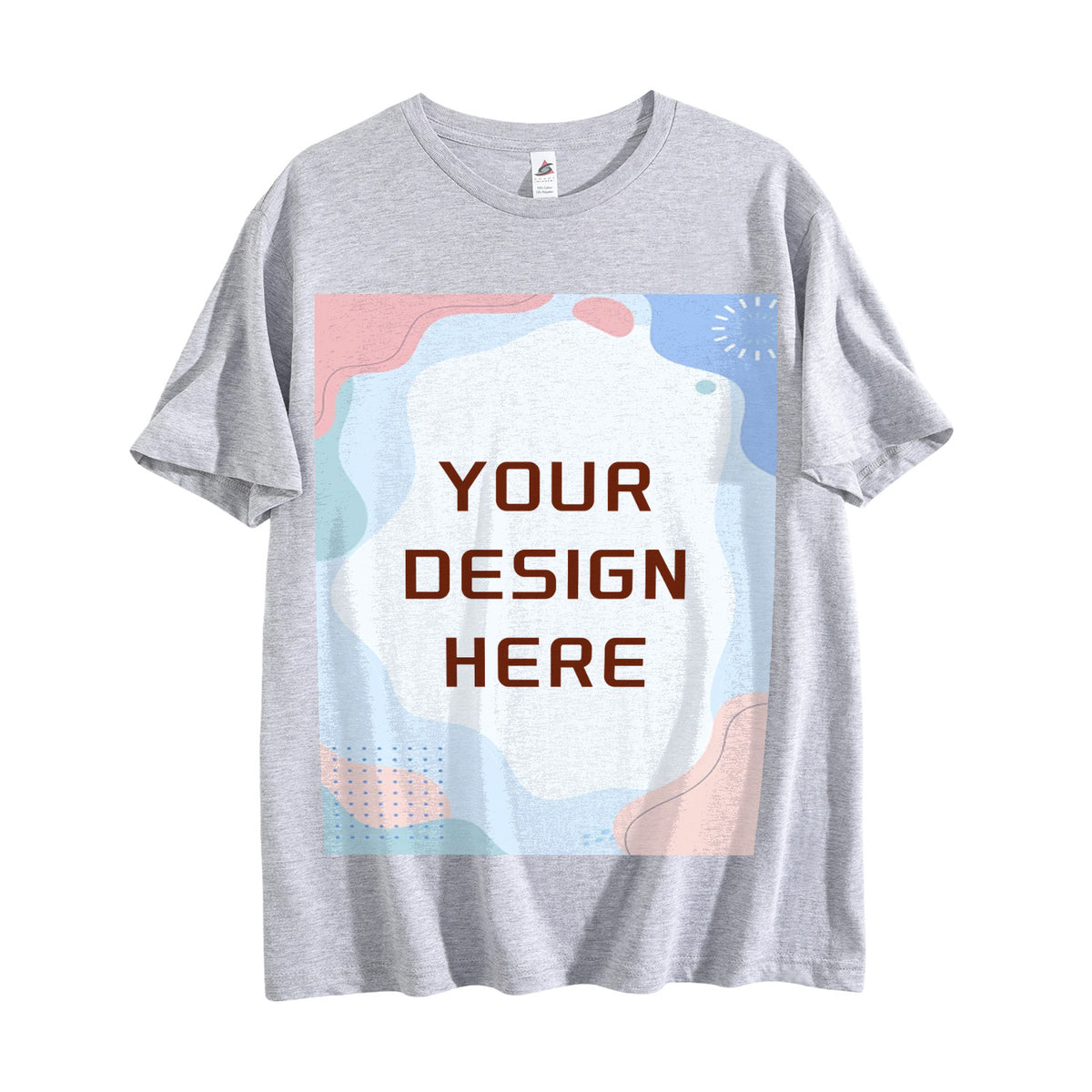 180G Ordinary Women's Pure Cotton T-shirt - Front (CA-2 Factory in the United States)
