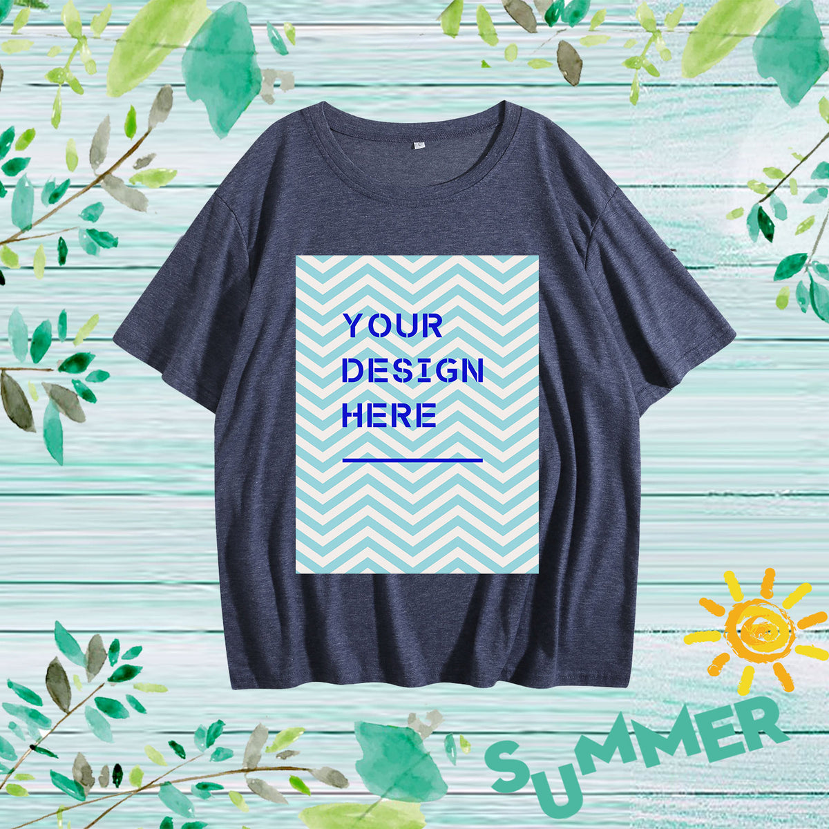 180G Women's Colorful Cotton Women's T-shirt