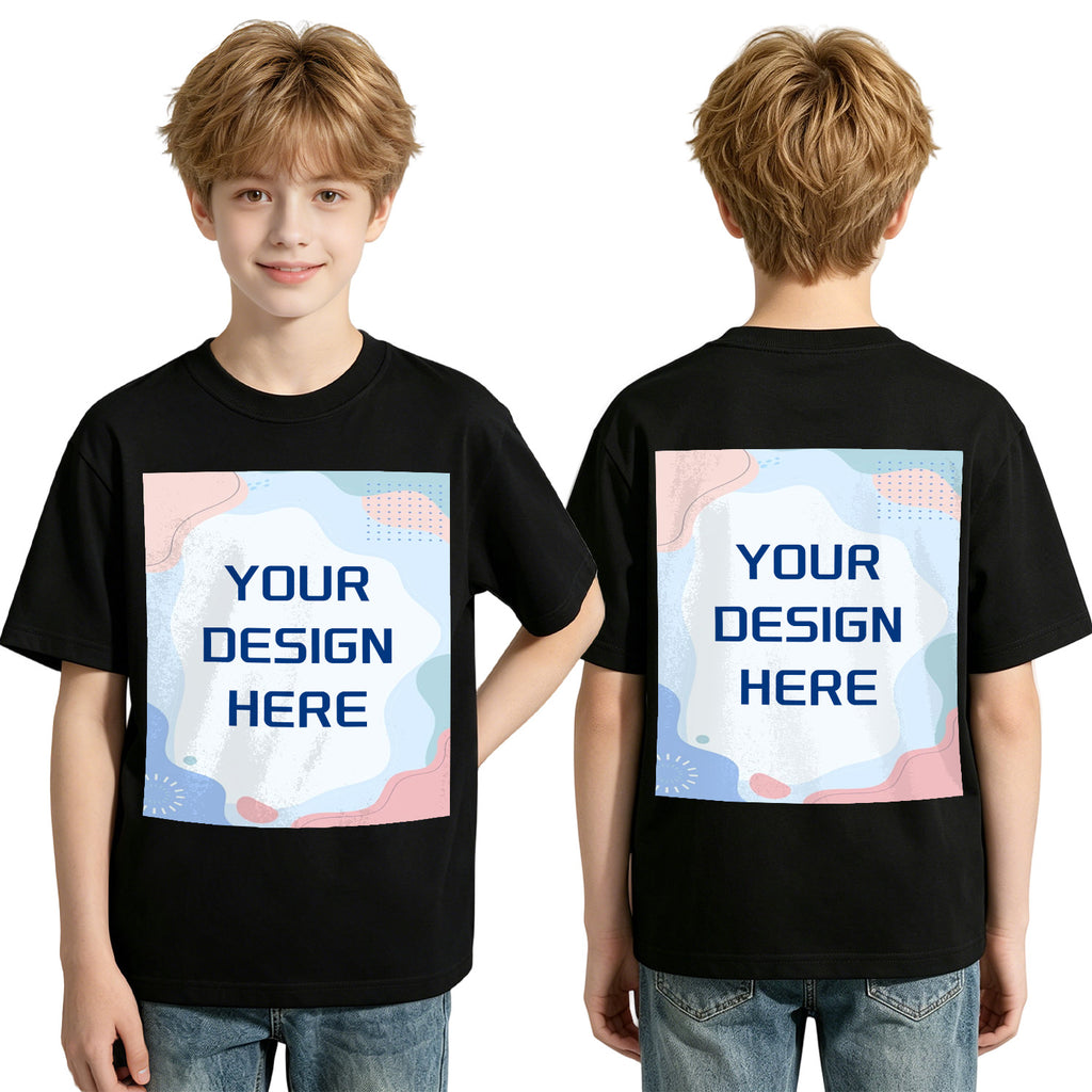 200g pure cotton children's T-shirt - double-sided printing (Australia)