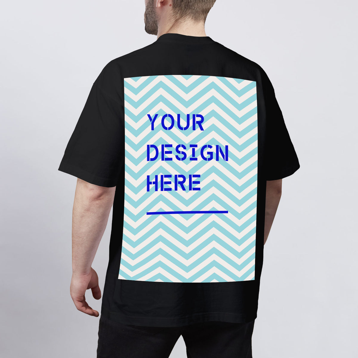 180g T-shirt back (NJ-1 factory in the United States)