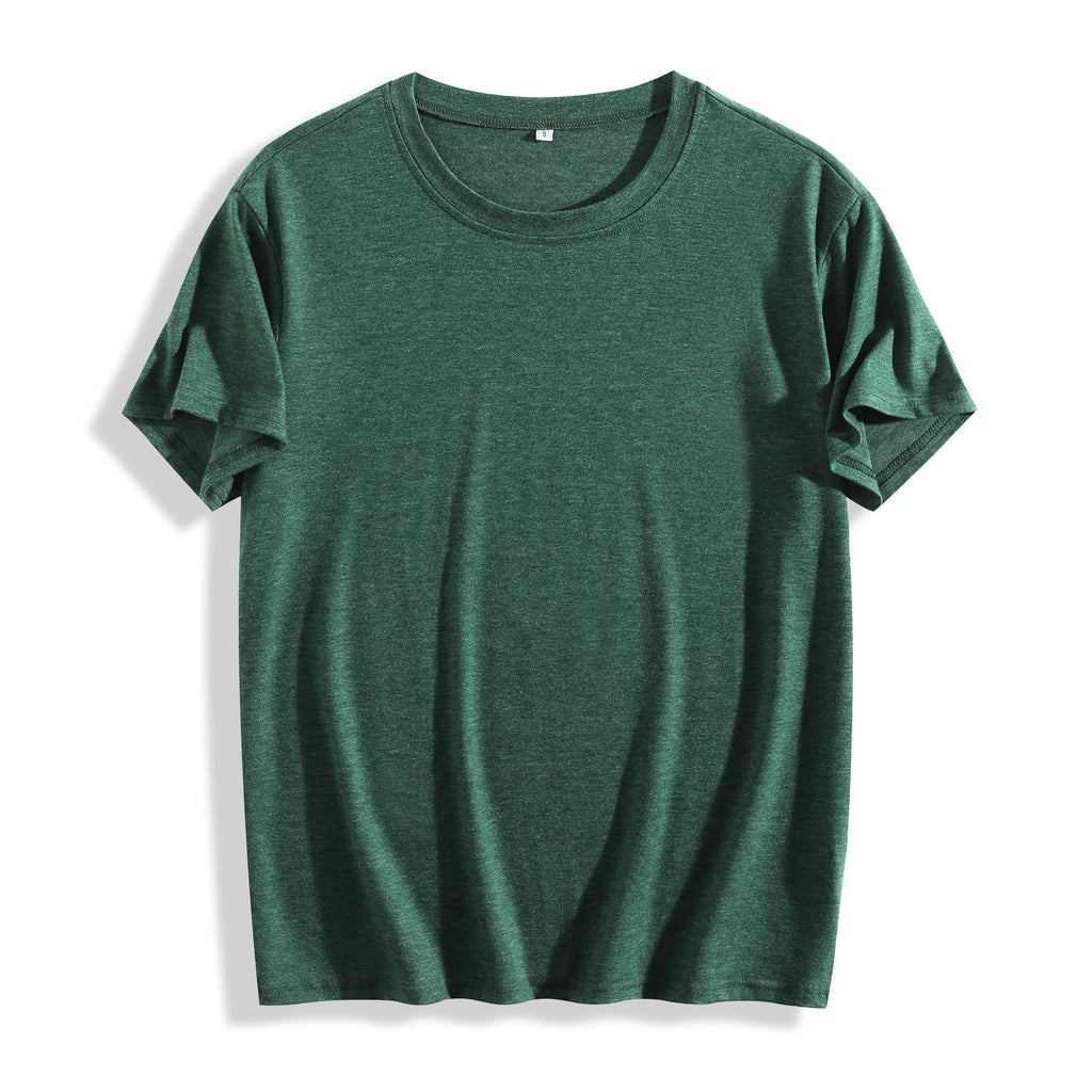 180G Women's Colored Cotton T-shirt - Unprinted (CA-2 Factory in the United States)