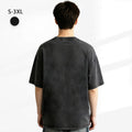 Back - Printed Water Washed T-shirt 220g Pure Cotton Men's [Australia]