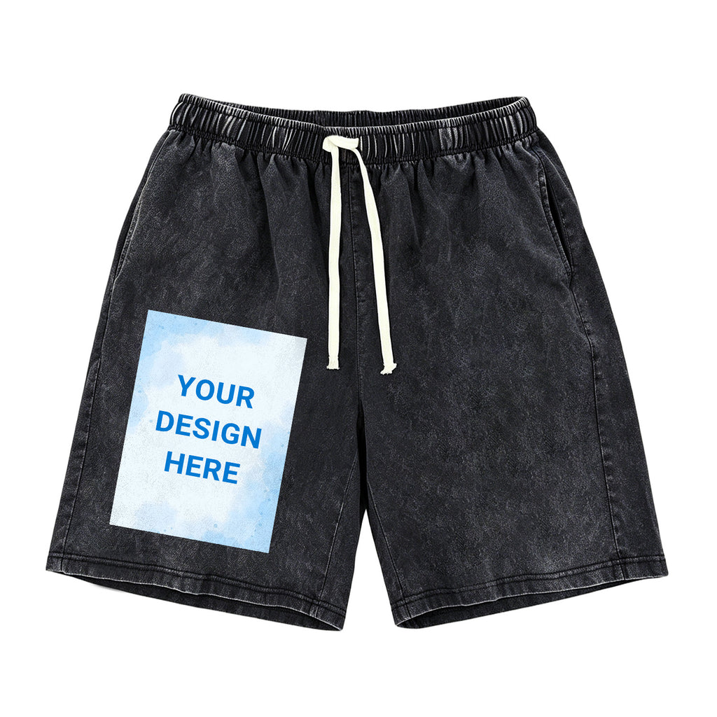 Washed Shorts - Front Left (CA-02 Factory, USA)