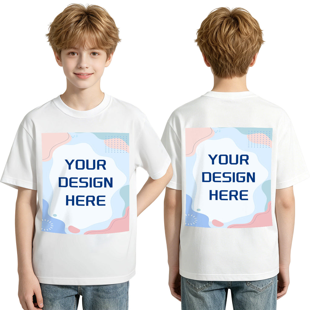 200g pure cotton children's T-shirt - double-sided printing (Australia)