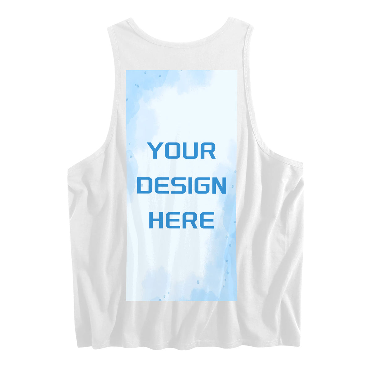 180G Men's Tank Top - Rear (CA-2 Factory in the United States)