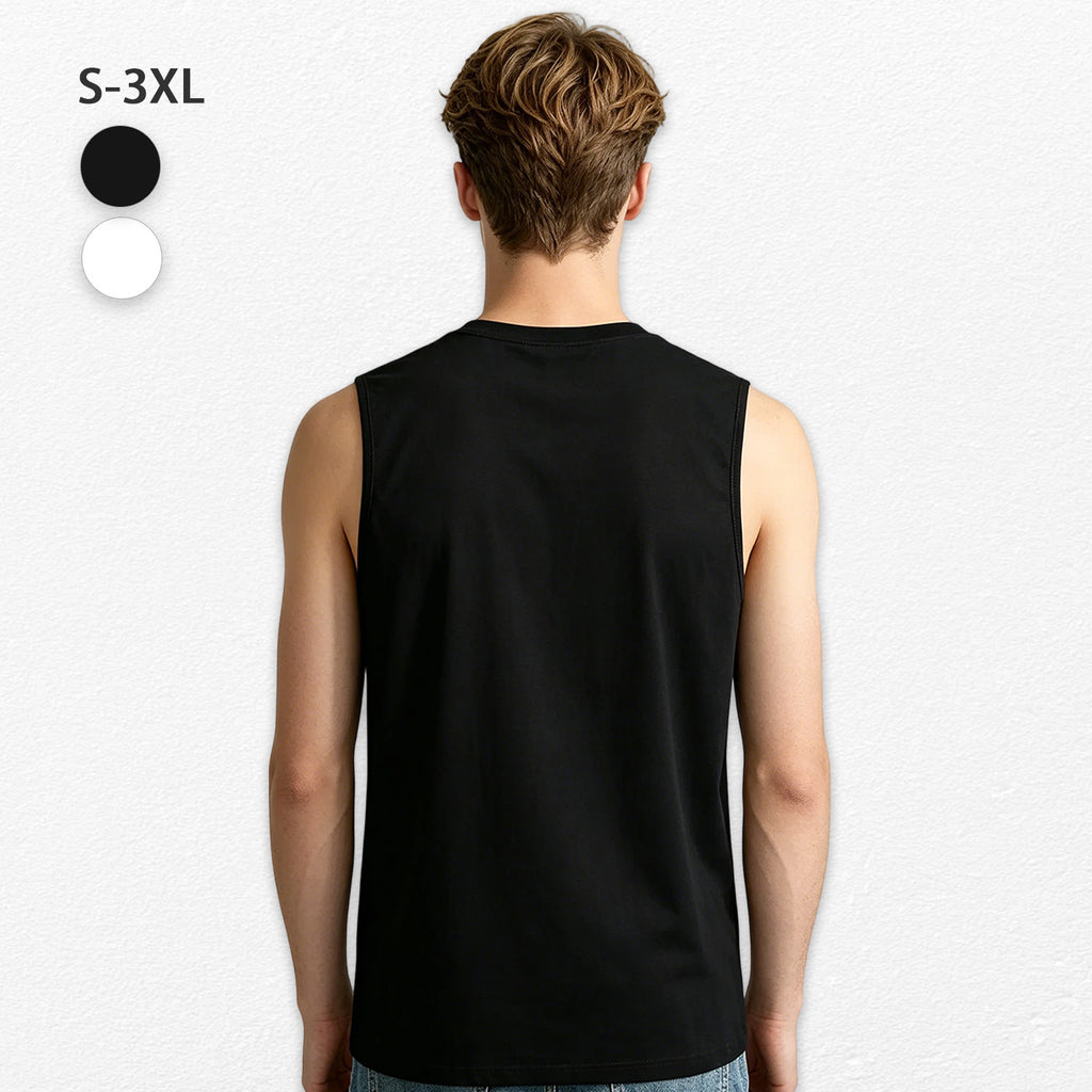 200g Men's Tank Top - Back Printed [Australia]