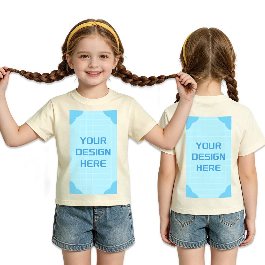 190g Children's T-shirt - Double sided (CA-3 factory in the United States)