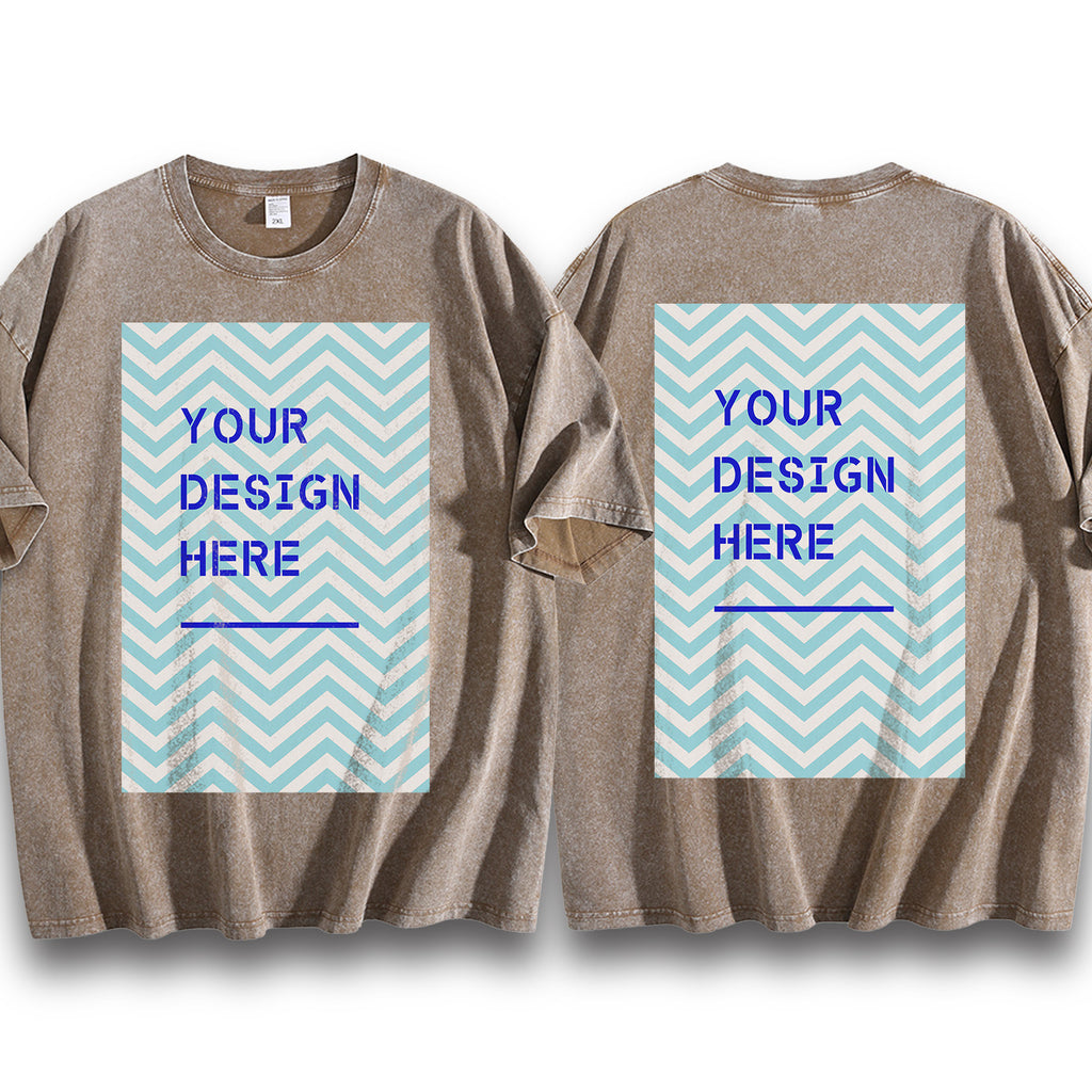 Big picture -210g washed T-double