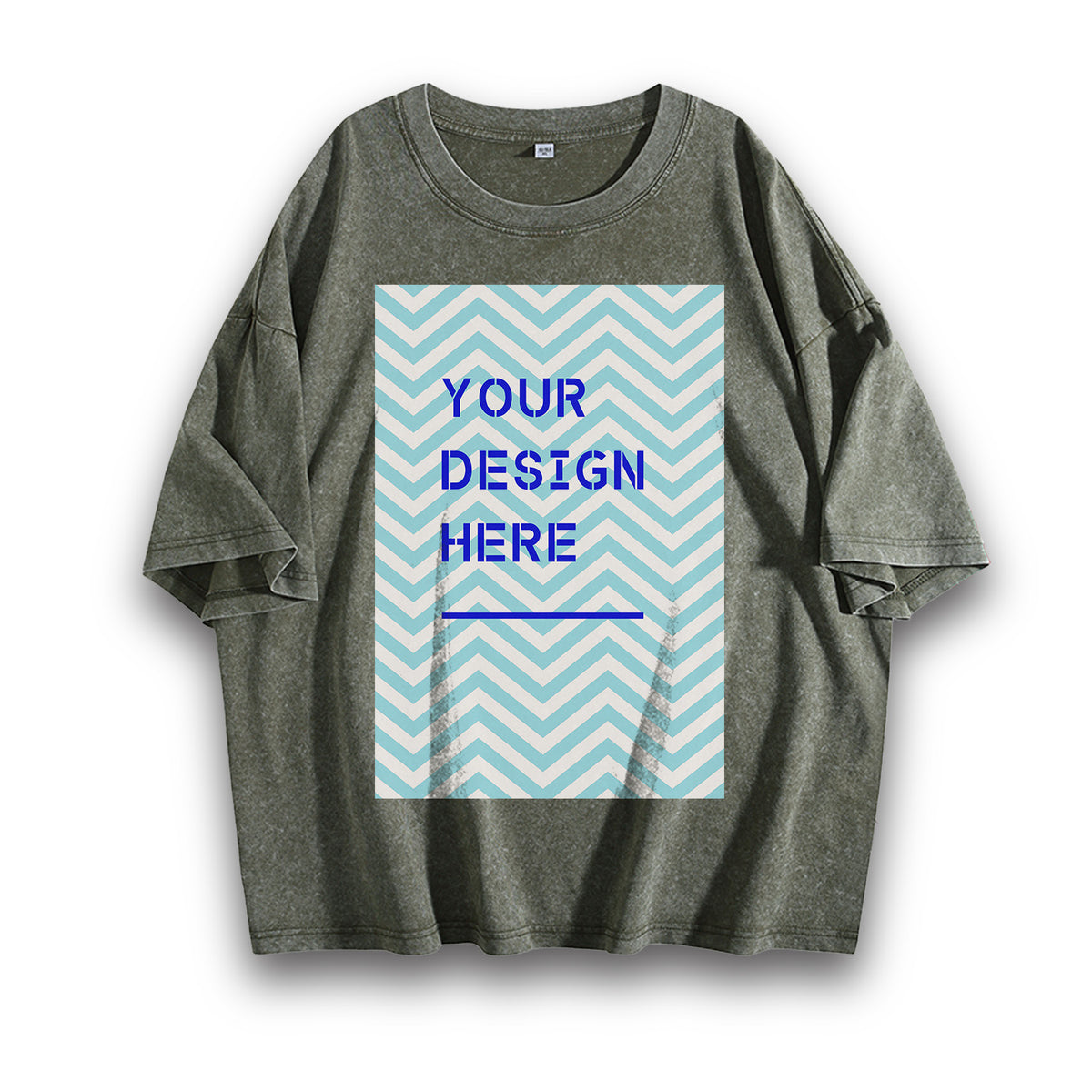 Washing T positioning printing front (CA-3 factory in the United States)