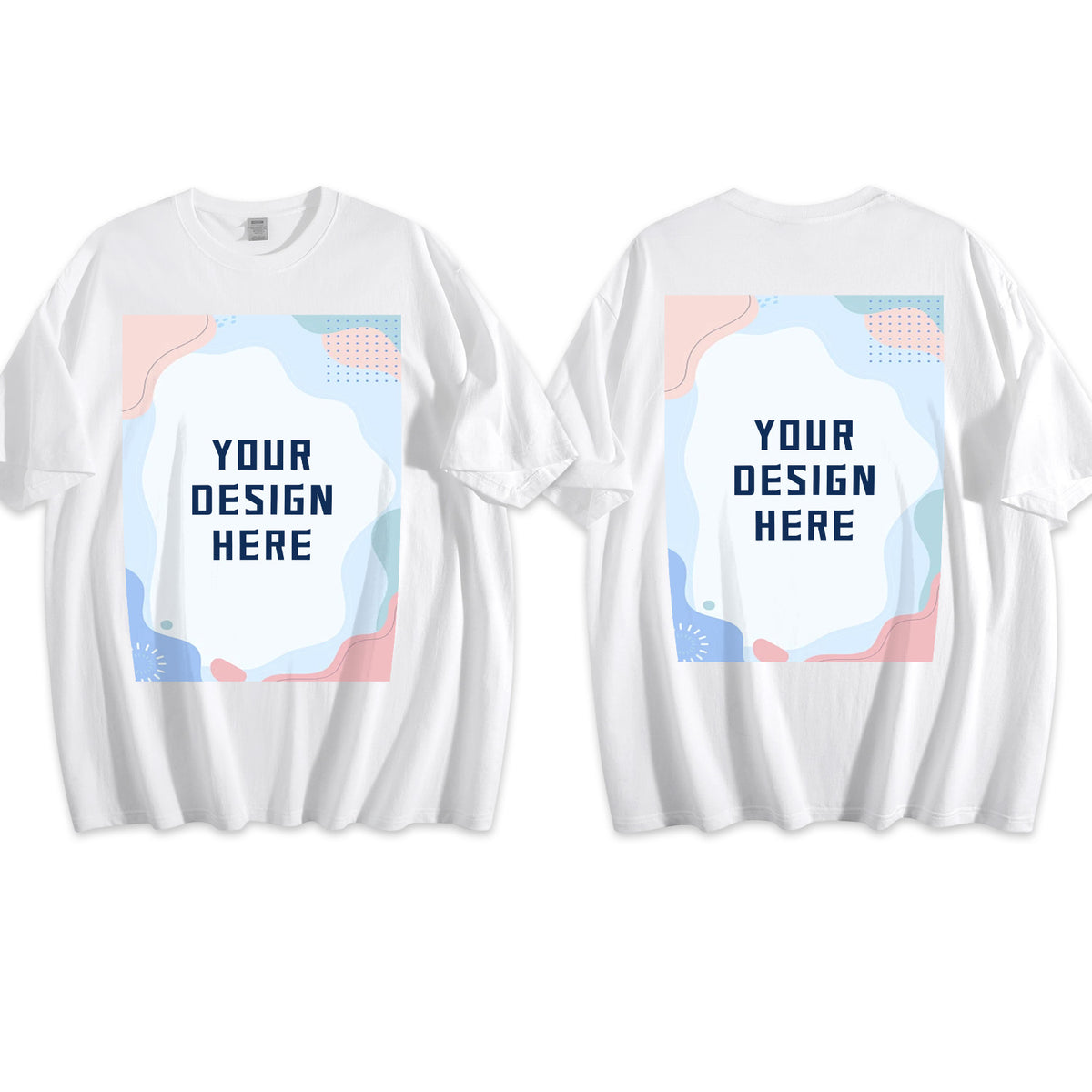 200g pure cotton women's T-shirt double-sided printing [Australia]