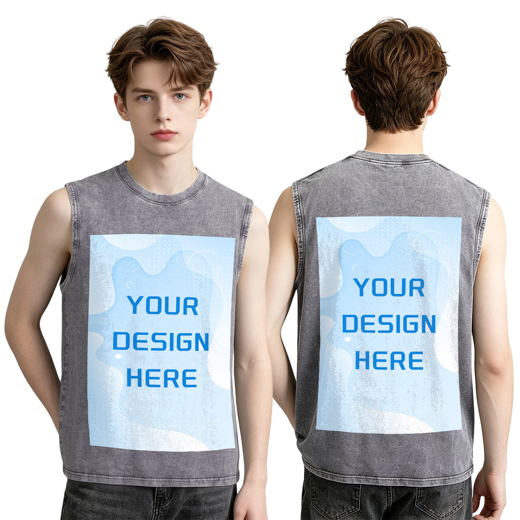 Washed vest - Double (CA-2 factory in the United States)