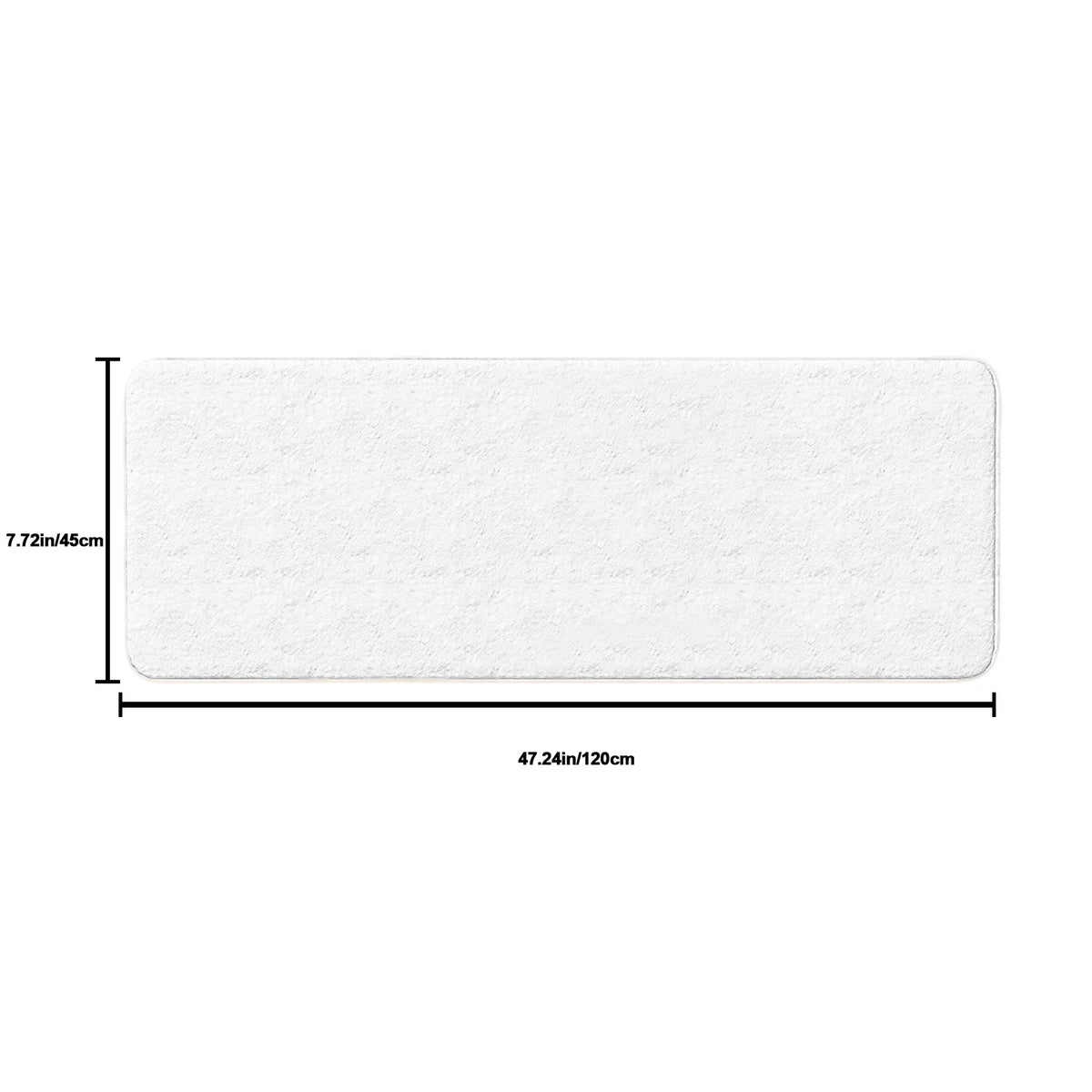 Flannel floor mat 45 × 120cm (CA-3 factory in the United States)