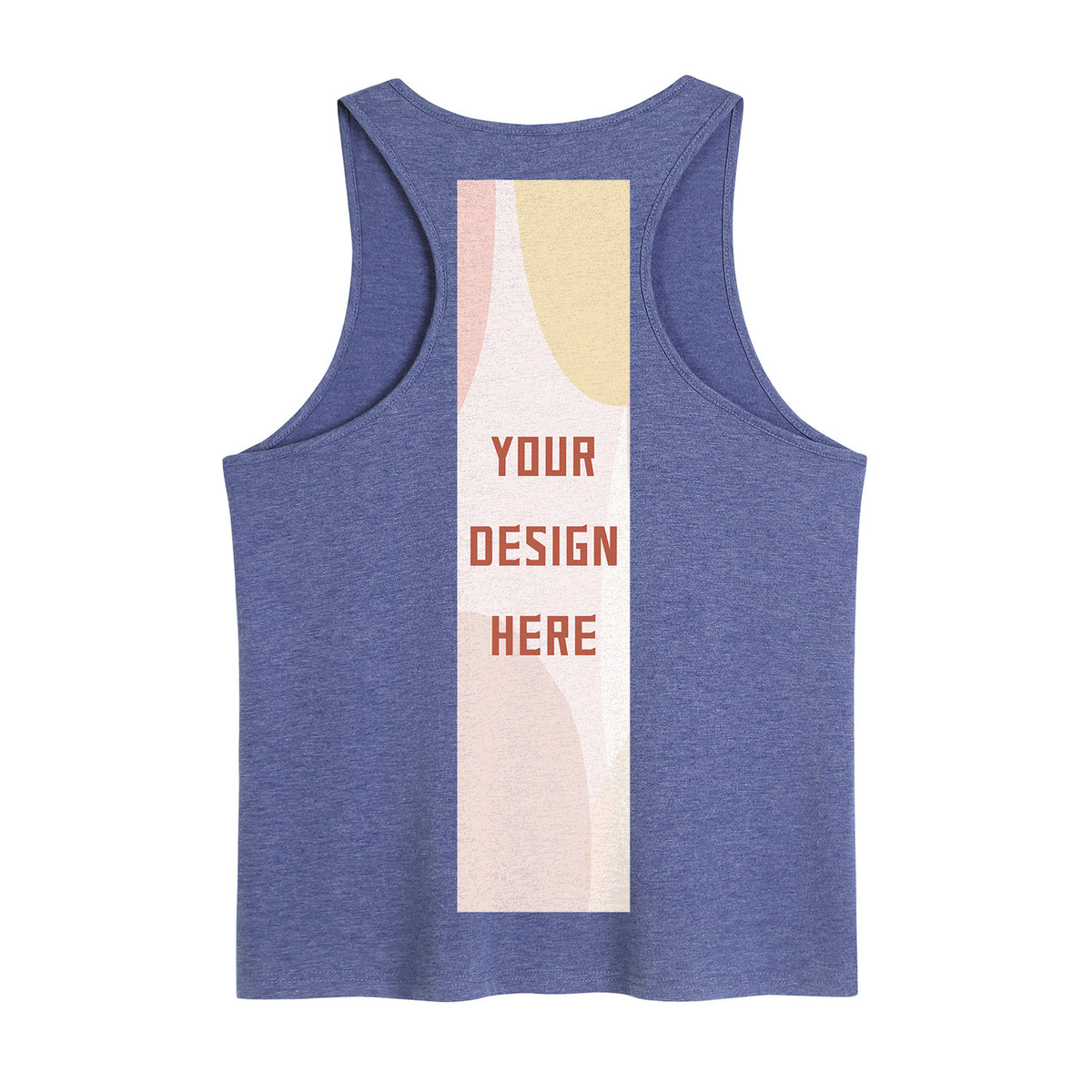 Ladies' Colored Cotton Vest - Rear (CA-2 Factory in the United States)