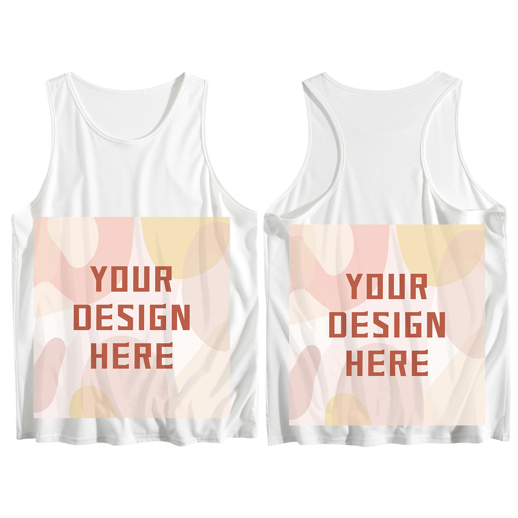 Women's Colored Cotton Tank Top - Double (CA-2 Factory in the United States)