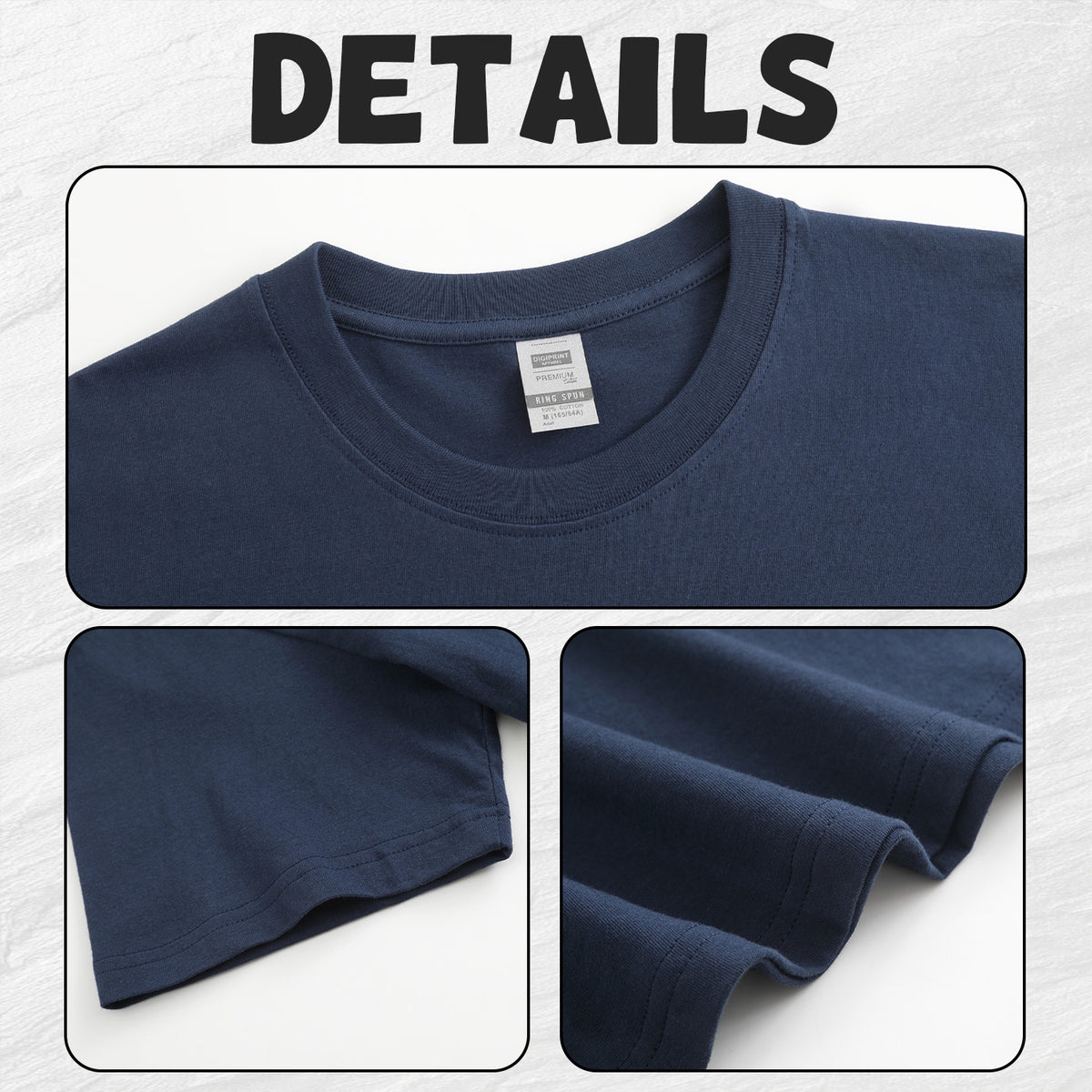 Cotton Men's T-shirt - Front Printed [Australia]