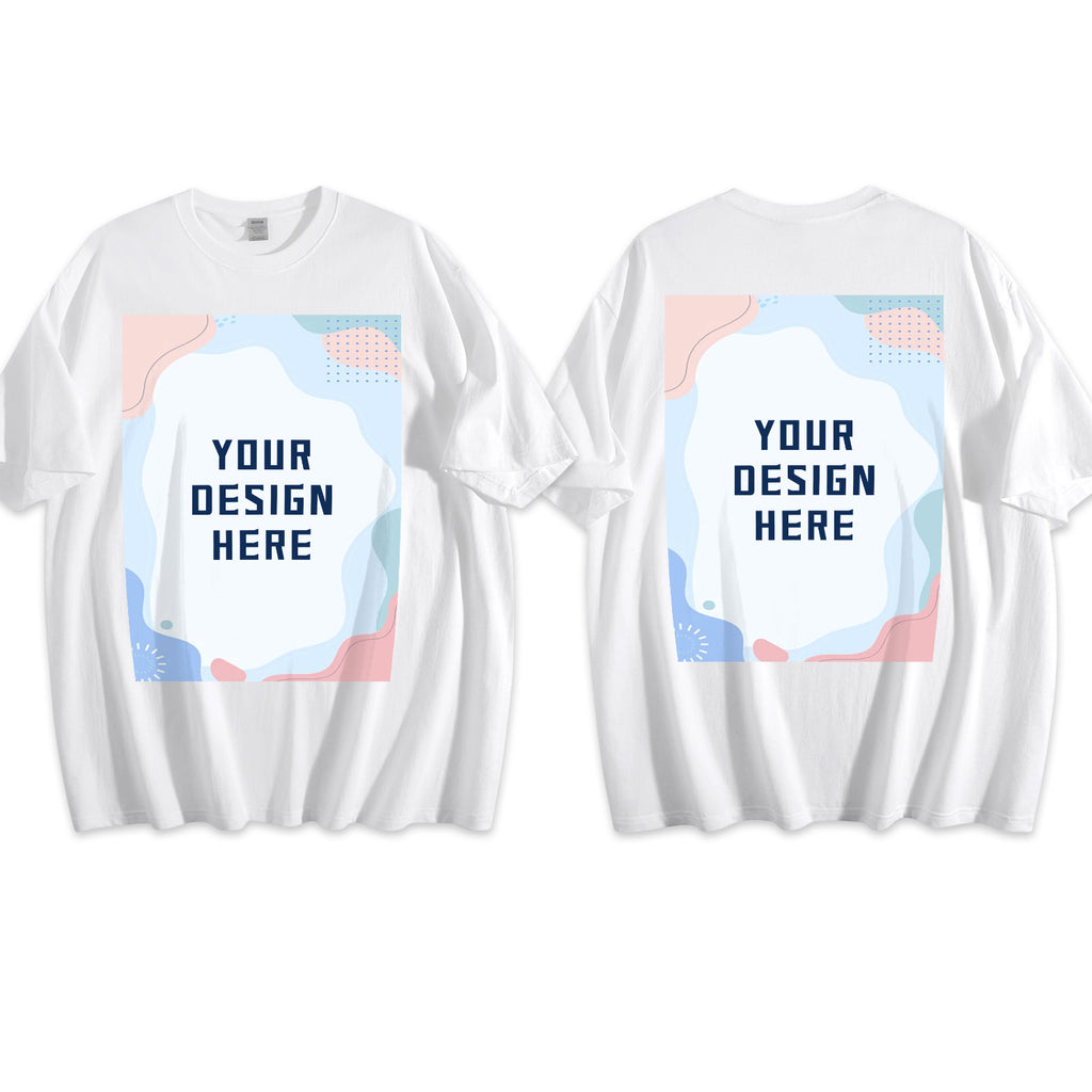 200g pure cotton women's T-shirt double-sided printing [Australia]