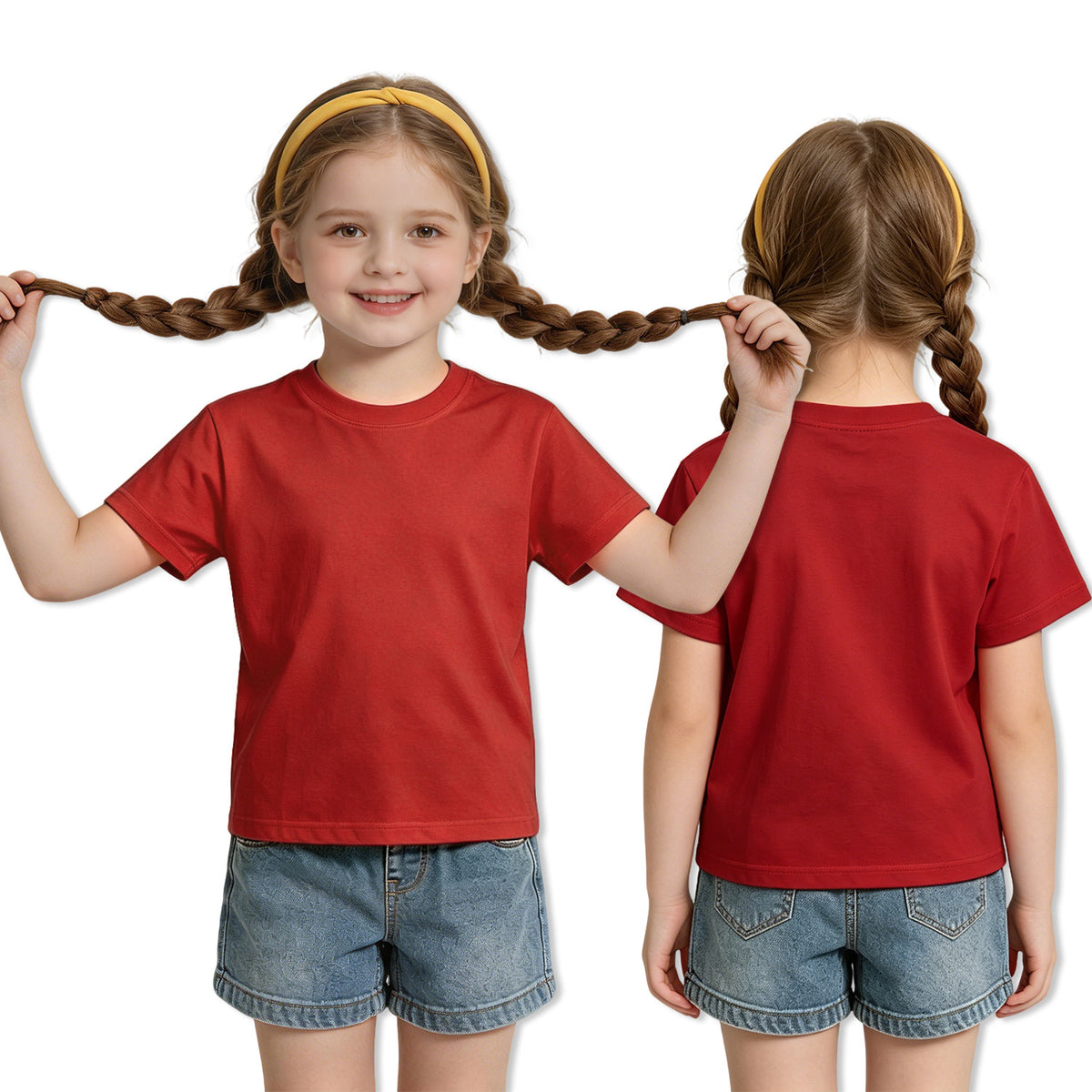190g Children's T-shirt - Double sided (CA-3 factory in the United States)
