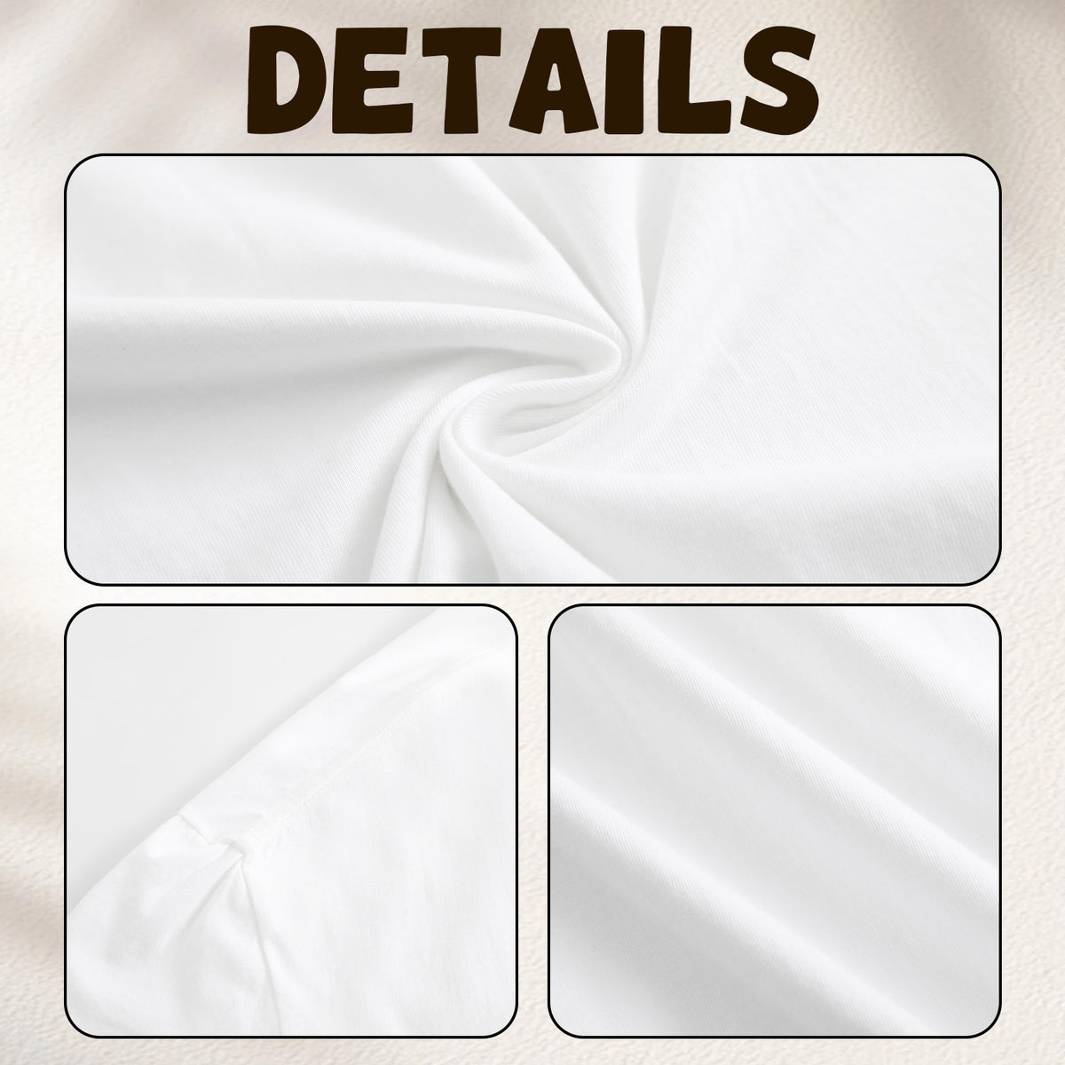 180G Ordinary Women's Pure Cotton T-shirt - Rear (CA-2 Factory in the United States)