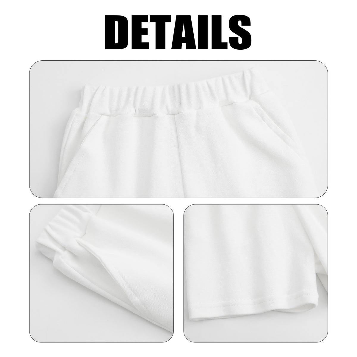 Children's shorts - unprinted (CA-2 factory in the United States)