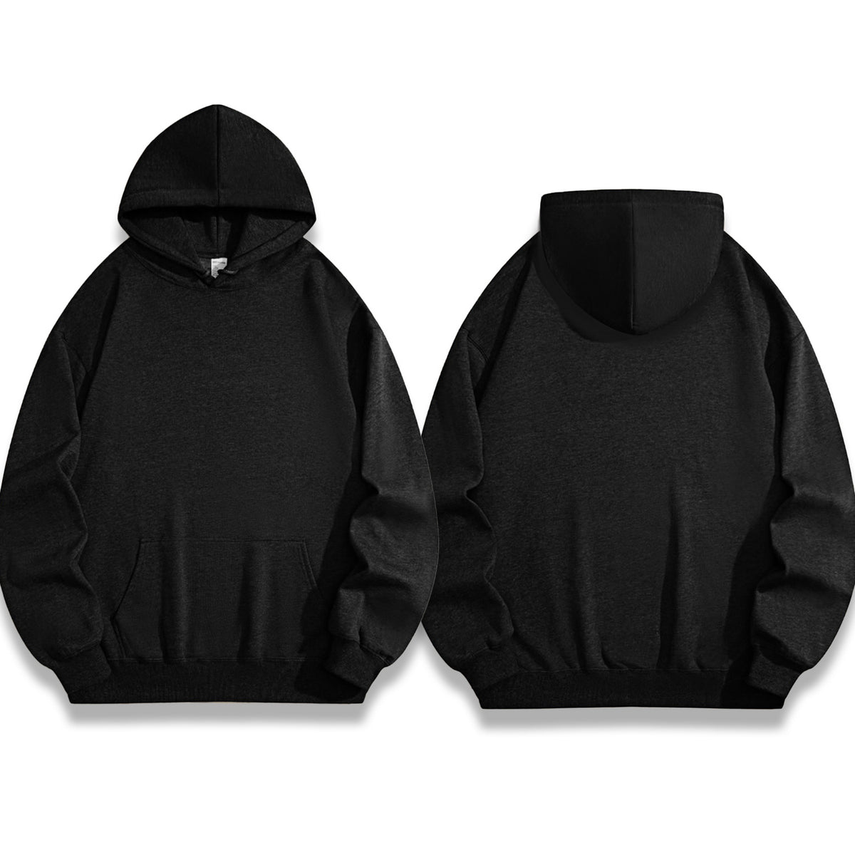 270 fleece hooded sweatshirt with rope - double-sided (NJ-1 factory in the United States)