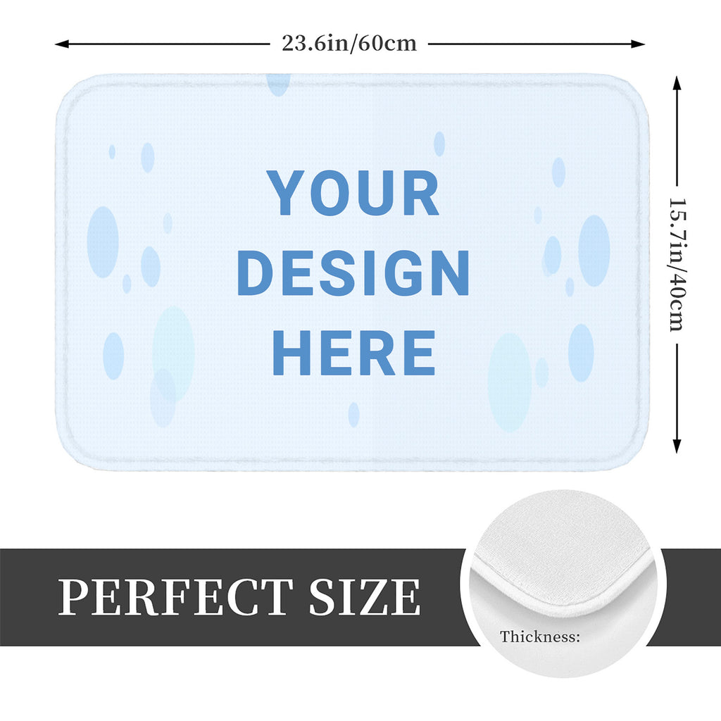 Flannel floor mat 40 × 60cm (CA-3 factory in the United States)