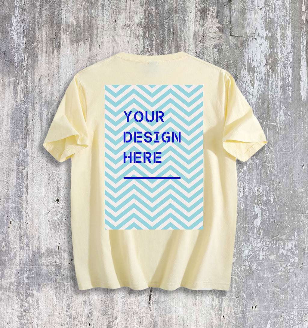 Multi color 180g adult T-shirt - back