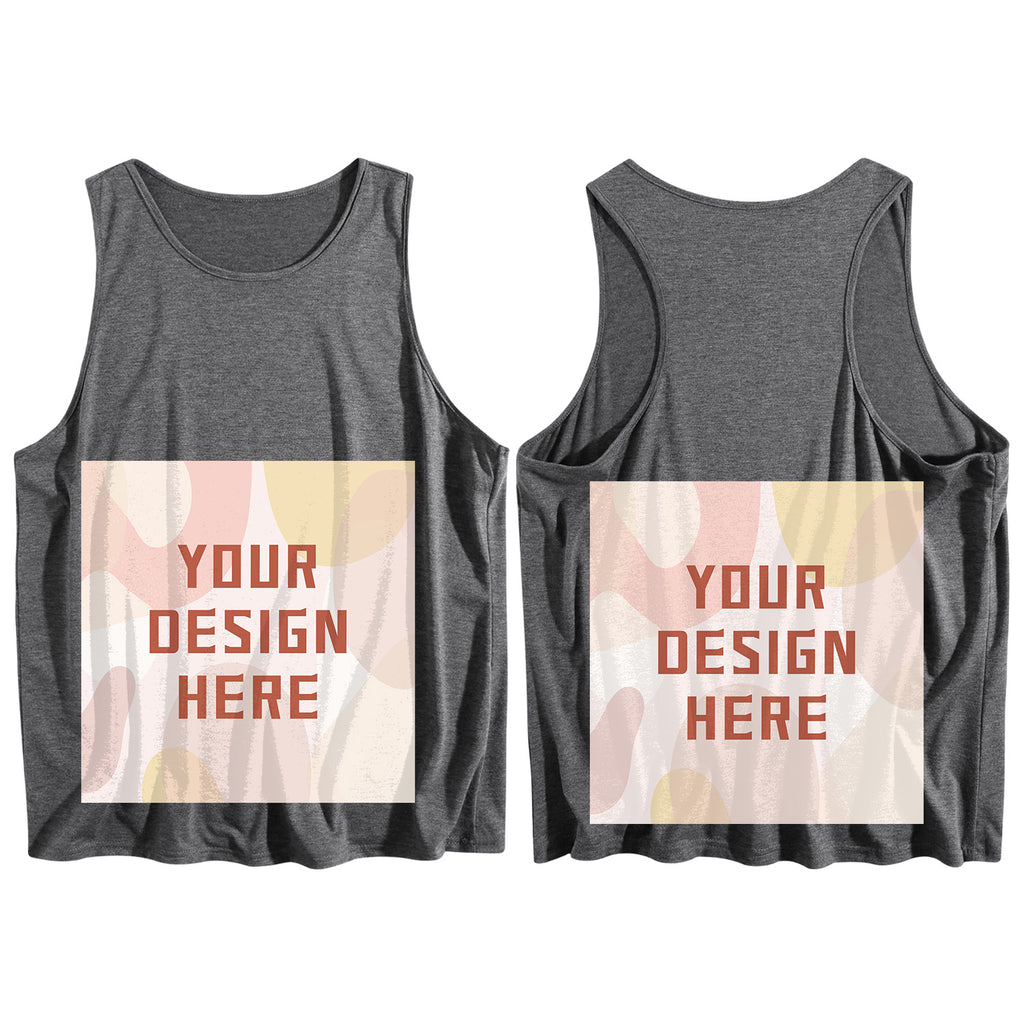Women's Colored Cotton Tank Top - Double (CA-2 Factory in the United States)