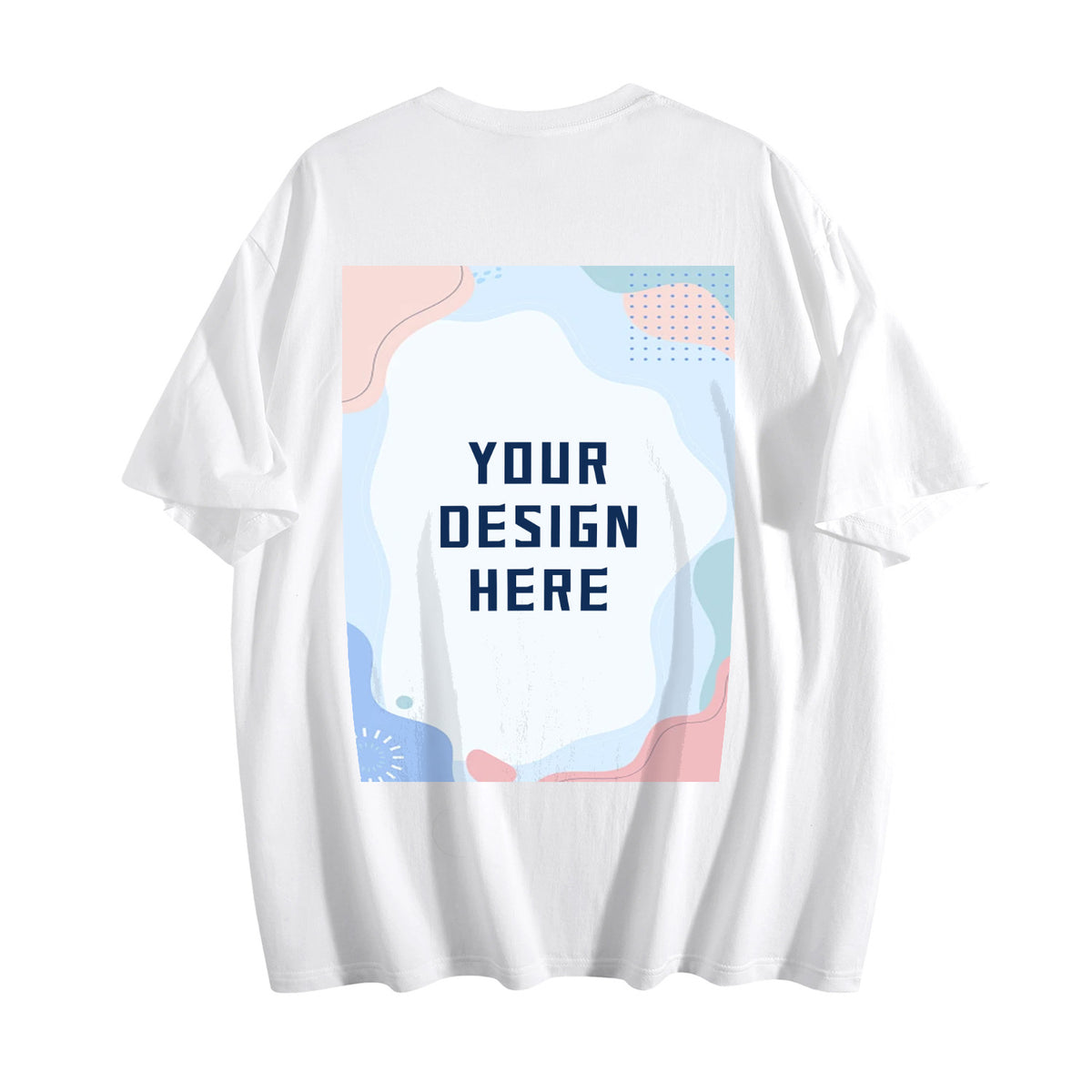 200g pure cotton women's T-shirt with printed back [Australia]