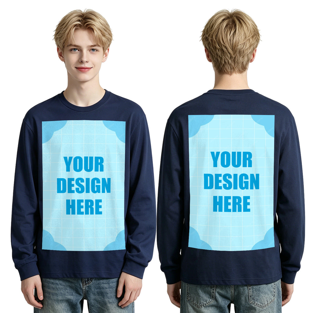 Men's Pure Cotton Long Sleeve - Double (CA Factory 02, USA)