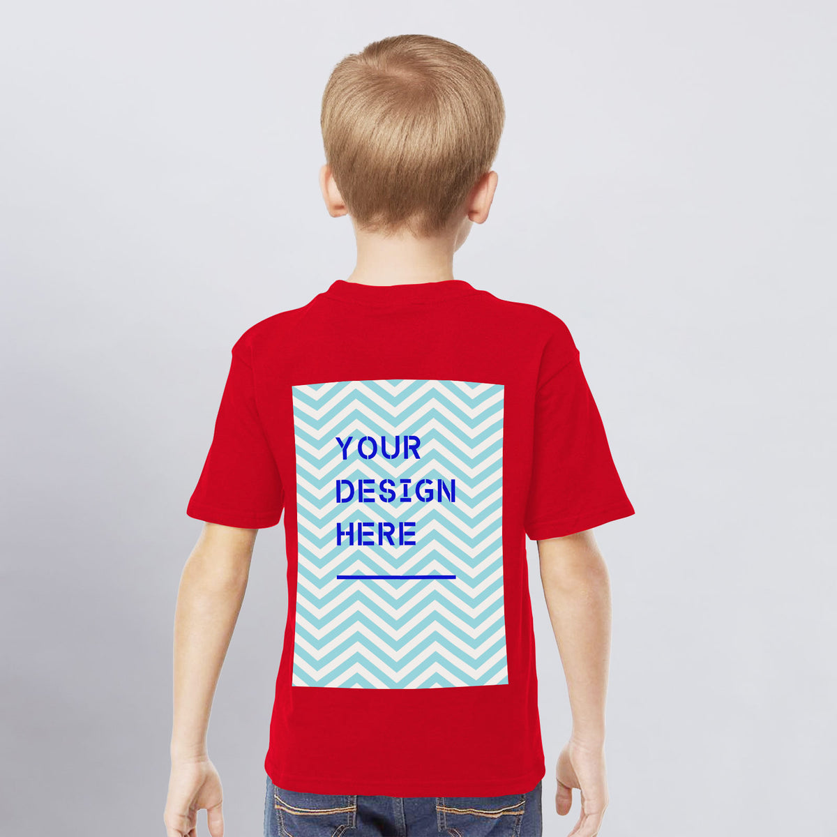 【 US Direct Collection 】 Multi color Youth T-shirt Back