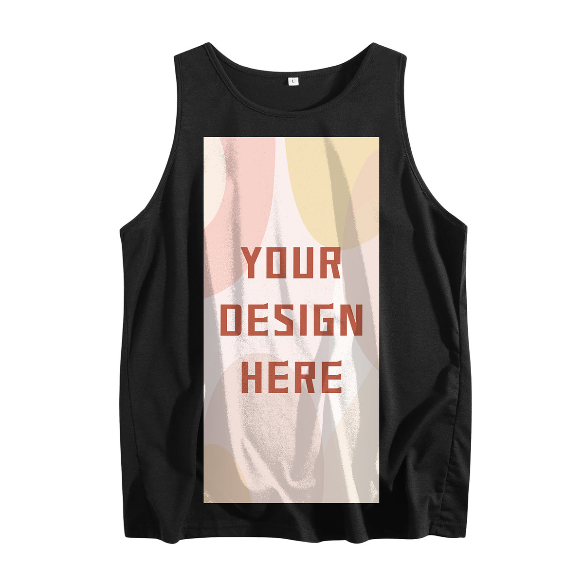 Ladies' colored cotton vest - front (CA-2 factory in the United States)
