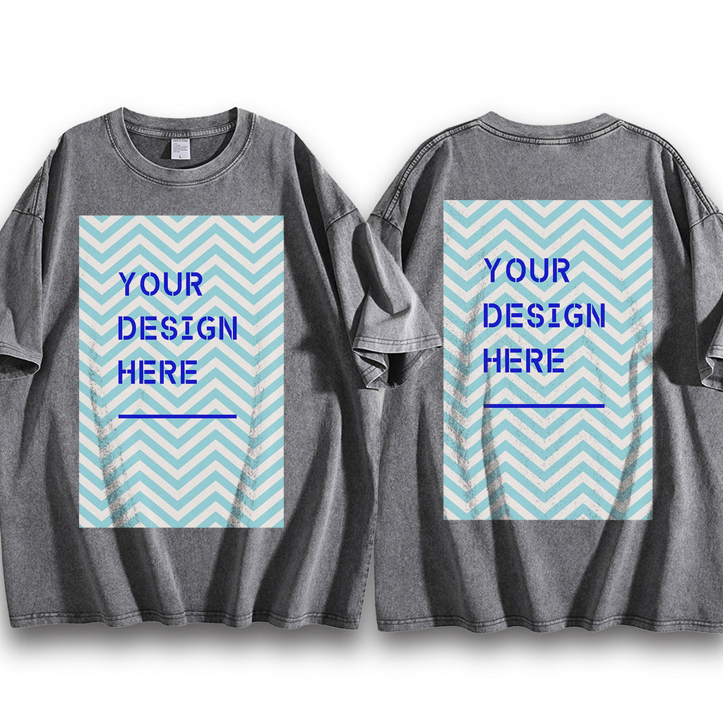 Big picture -210g washed T-double