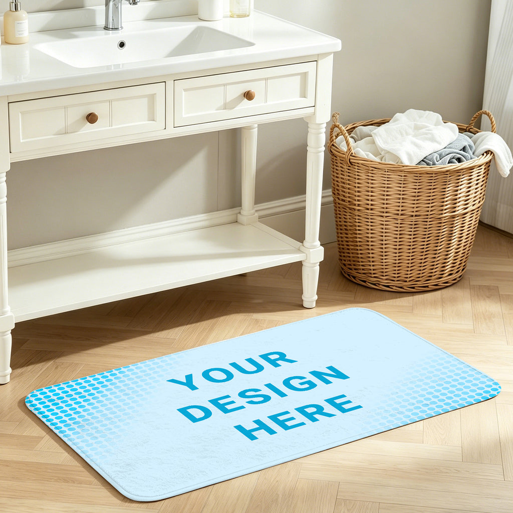 Flannel floor mat 50 × 80cm (CA-3 factory in the United States)