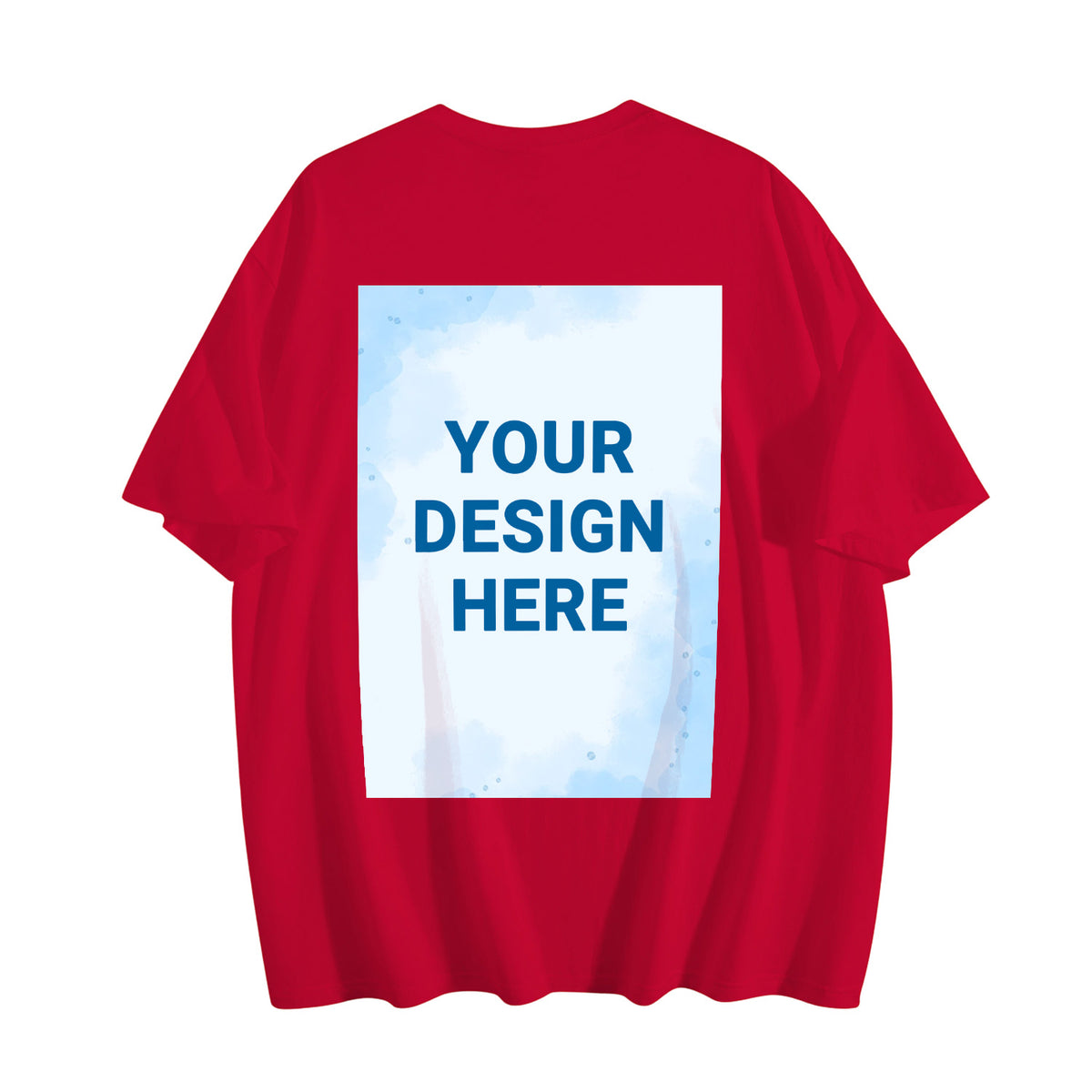 200g pure cotton men's T-shirt - back printed [Australia]