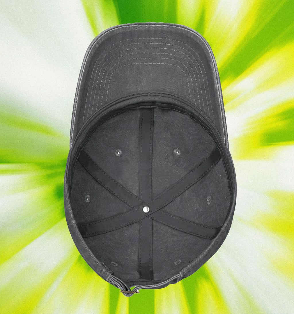 Water washed duckbill cap