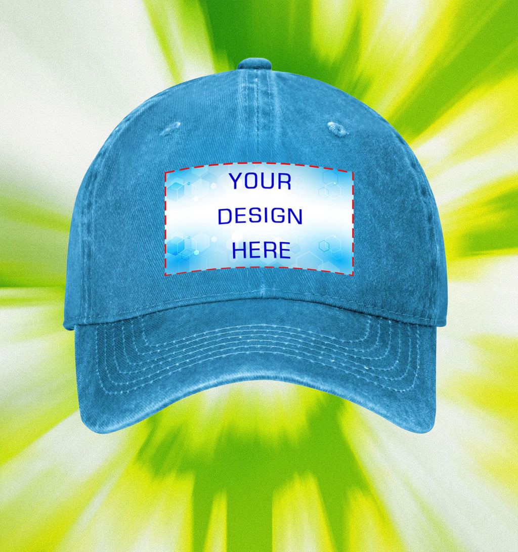 Water washed duckbill cap