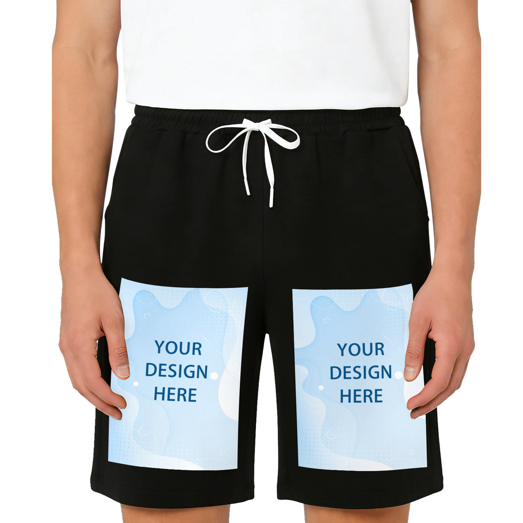 Double image - casual shorts - front (CA-2 factory in the United States)