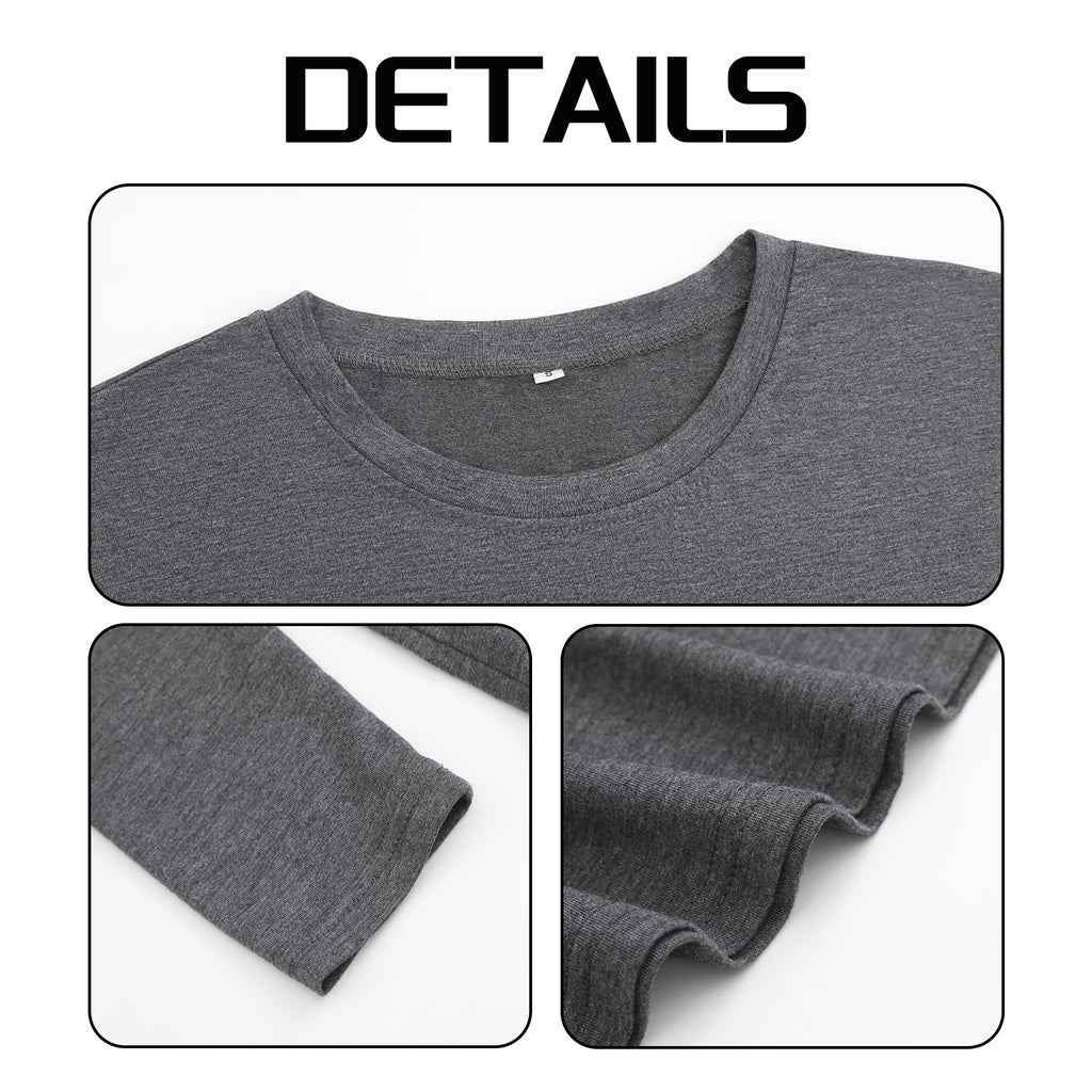 Women's 4-color round neck long sleeved T-shirt - Front (CA Factory 02, USA)