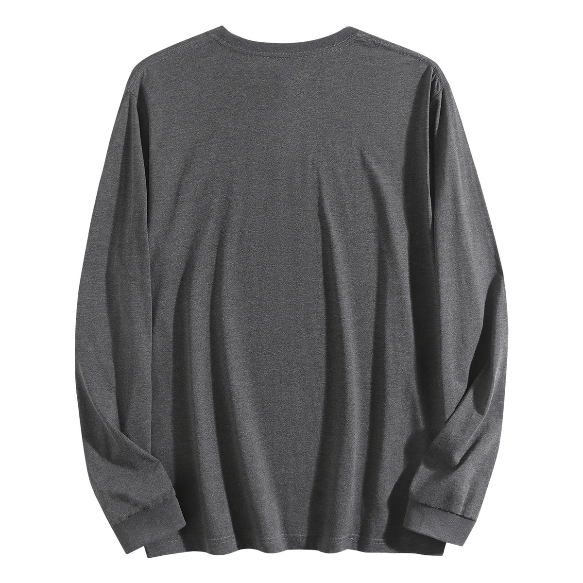 Men's pure cotton long sleeved back (CA factory 02, USA)