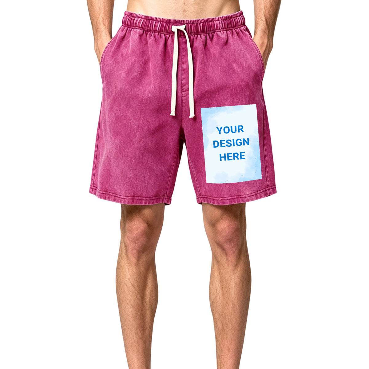 Washed shorts - front right (CA-2 factory in the United States)